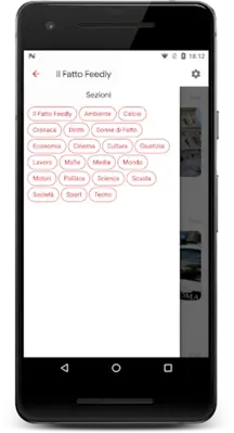 Il Fatto Feedly android App screenshot 1