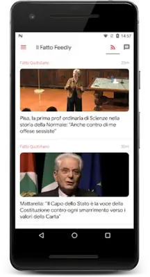 Il Fatto Feedly android App screenshot 3